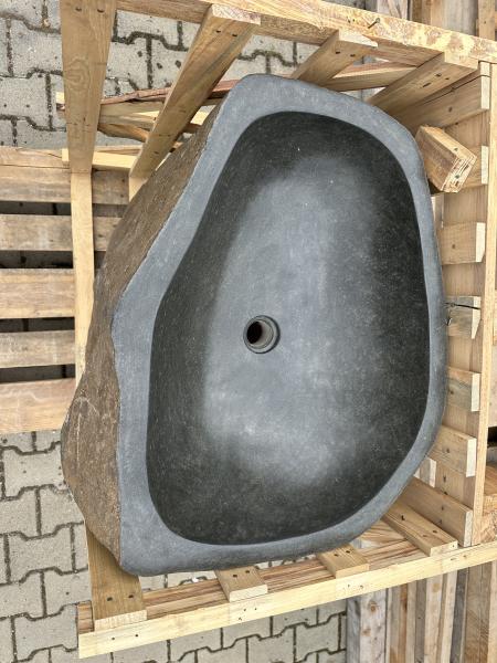 Naturstein Waschtischsäule Säulenwaschbecken Findling